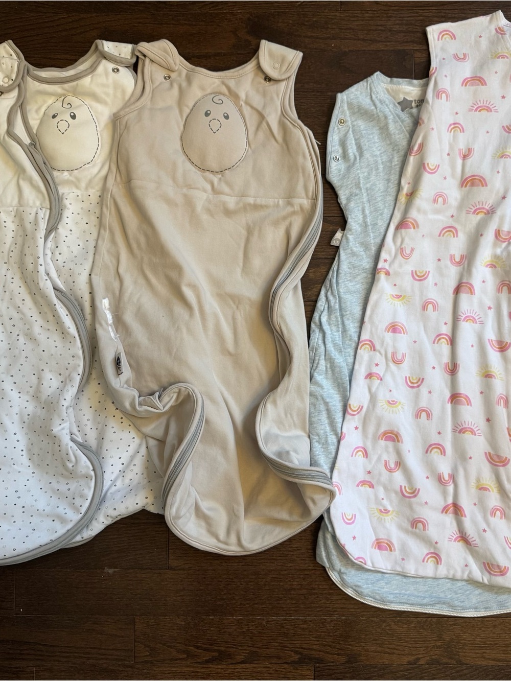 Halo, Tommee Tippee, and Nested Bean Sleep Sacks - Soft Wearable Pajamas
